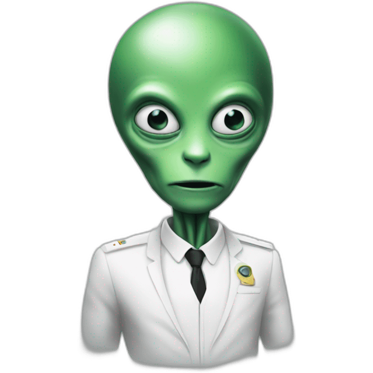 Macron-Alien emoji