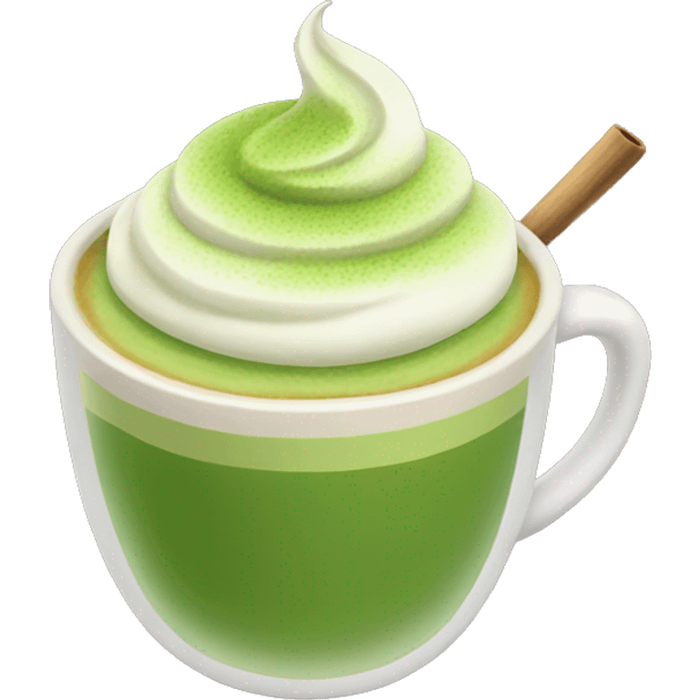 Matcha latte emoji