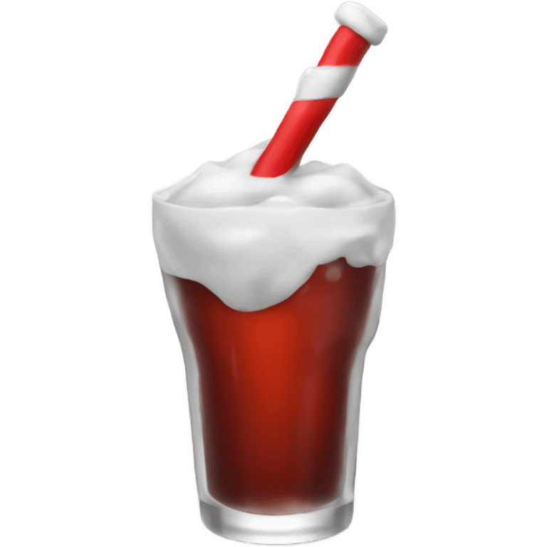 Santa drink emoji