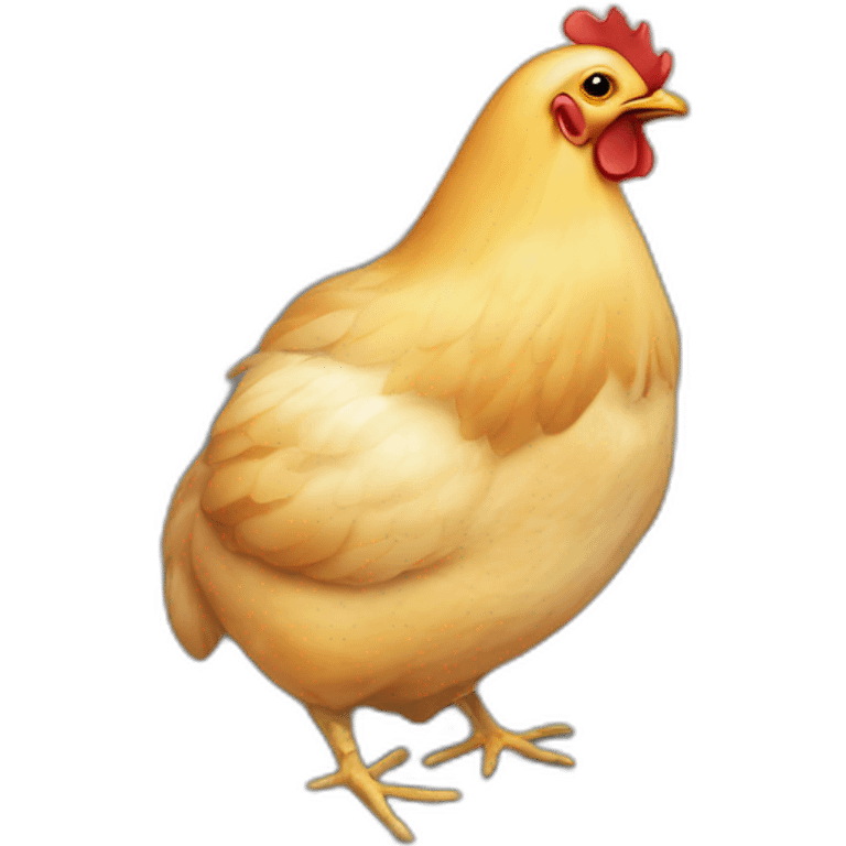 Un poulet rôti entier emoji