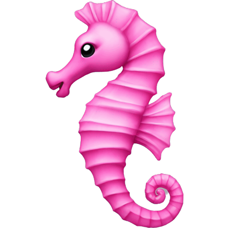 pink seahorse emoji