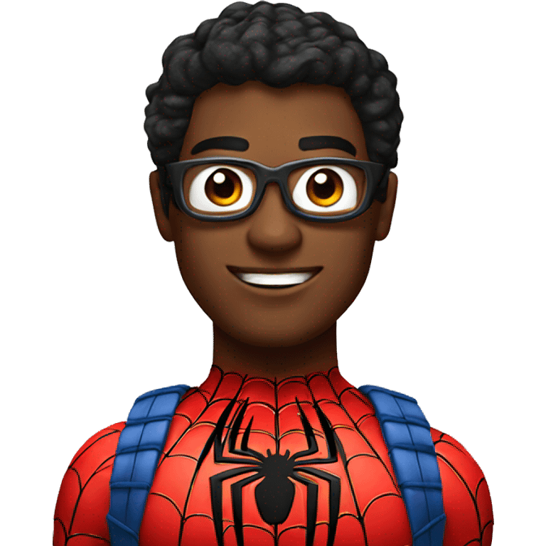 spiderman superhero emoji