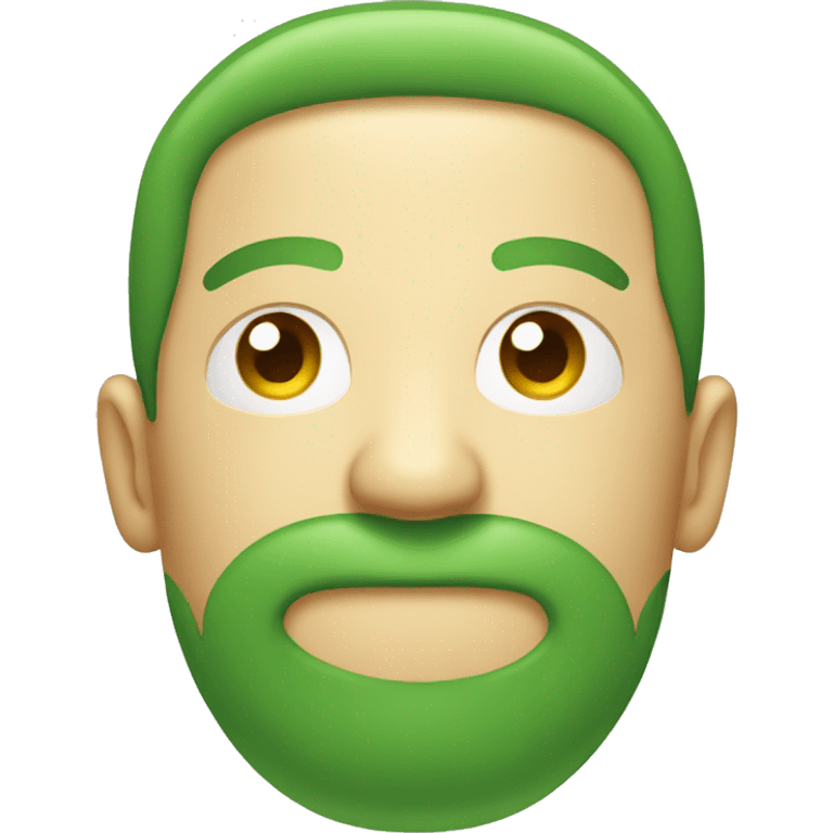 A simple flat emoji of a green puzzle  emoji