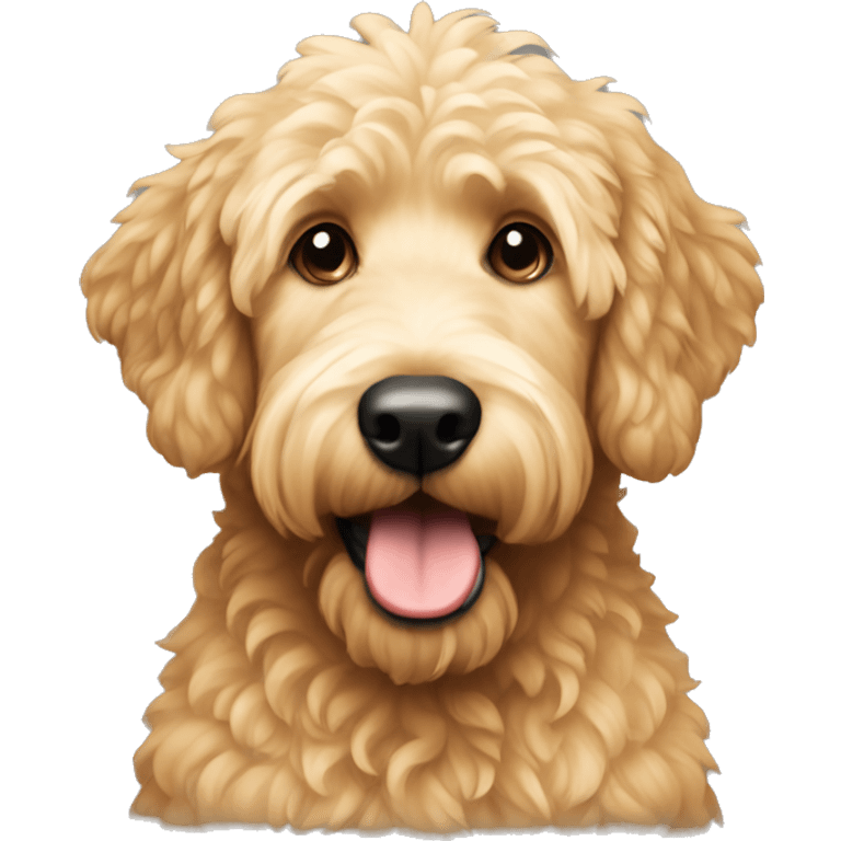 Golden doodle emoji