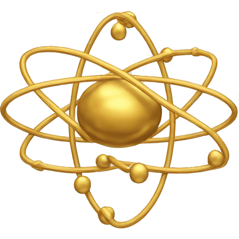 gold atom emoji