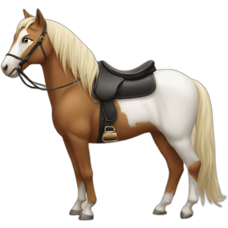 cat on a horse emoji