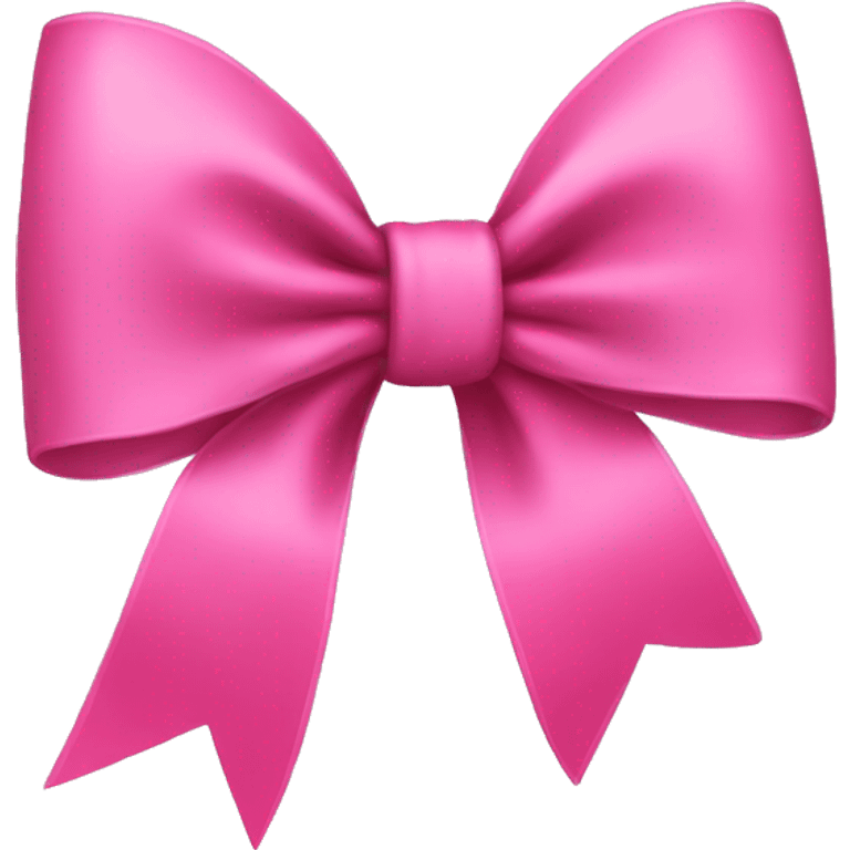 Pink bow emoji