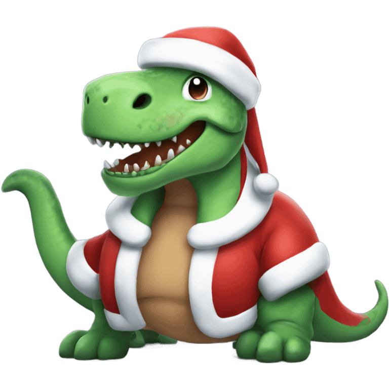 Dino Santa  emoji