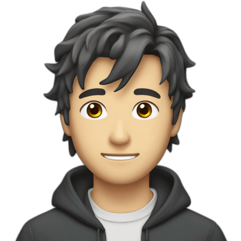 Baji keisuke mélanger a un chat emoji