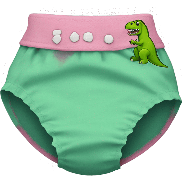 “Panties with dinosaur” emoji