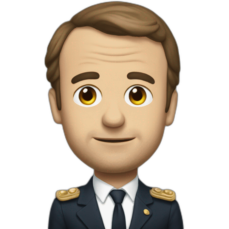 Macron démission emoji