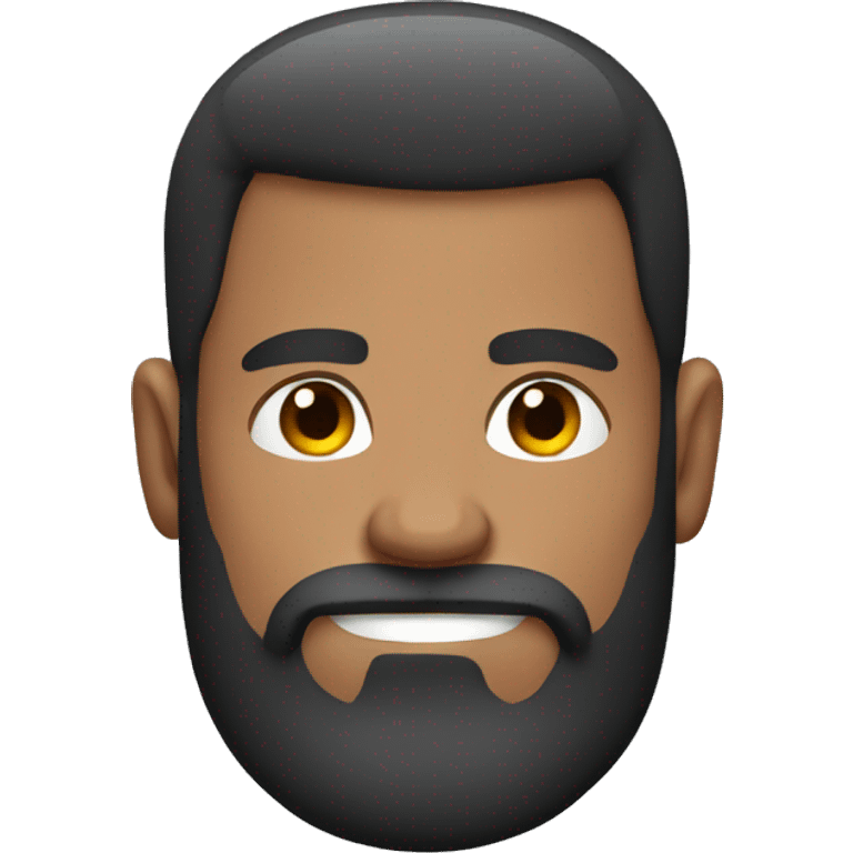 bearded muscular guy emoji