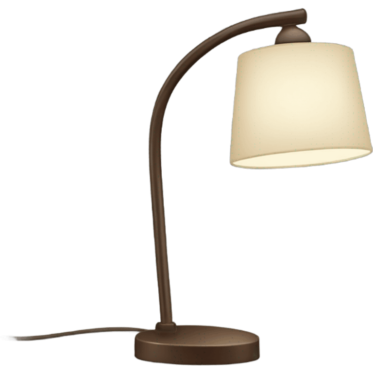 brown desk lamp emoji