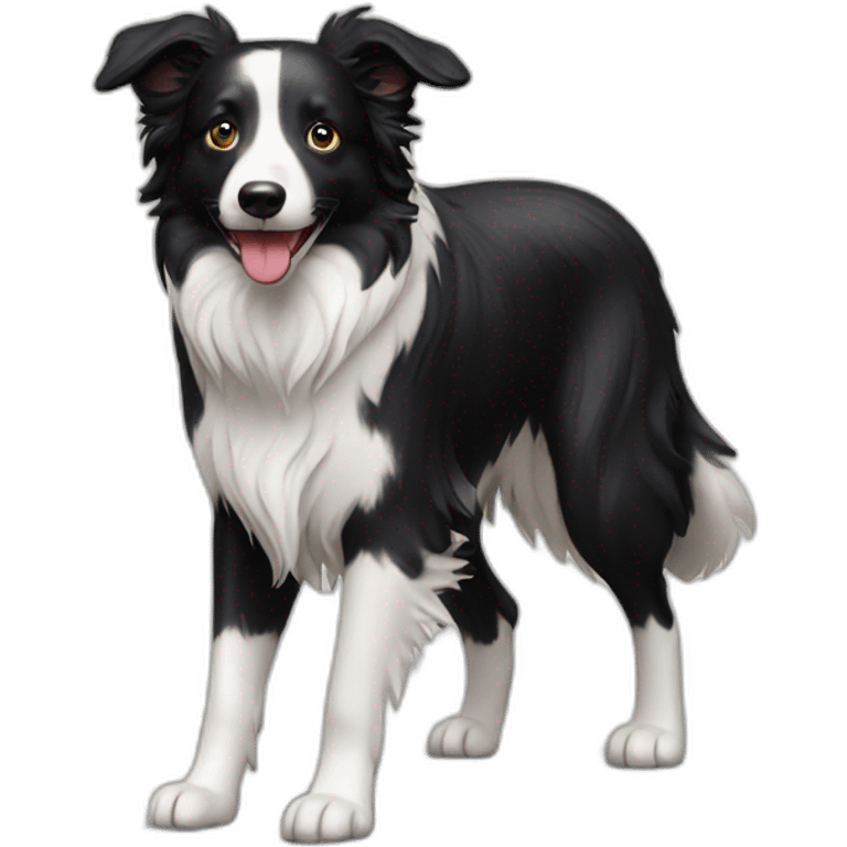 border collie walk emoji