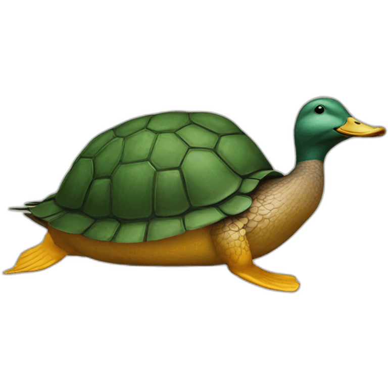 duck turtle emoji