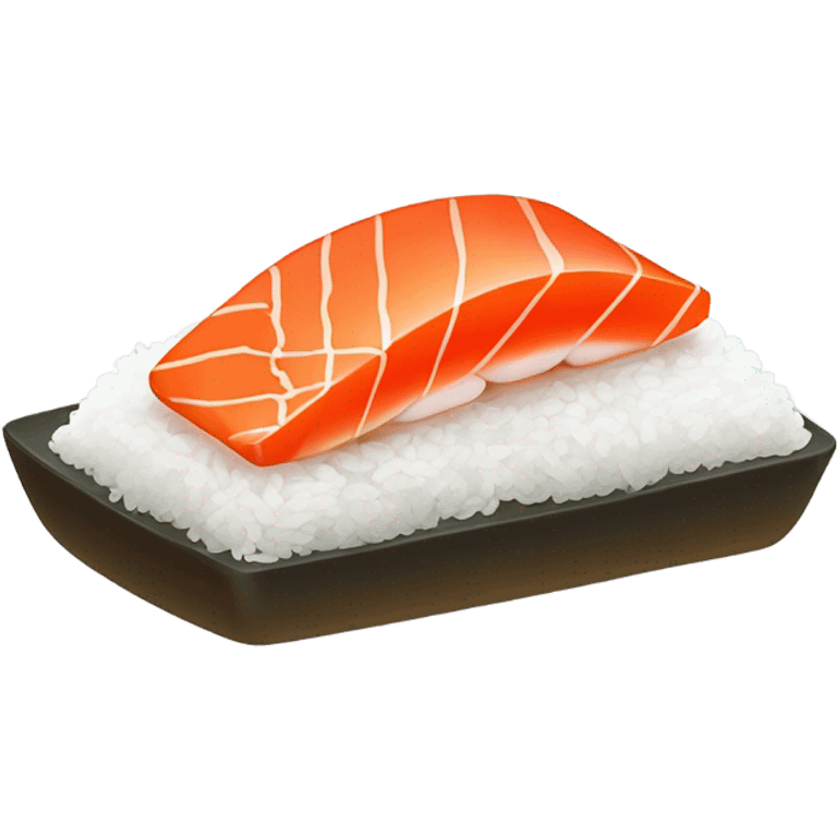 one salmon sushi emoji