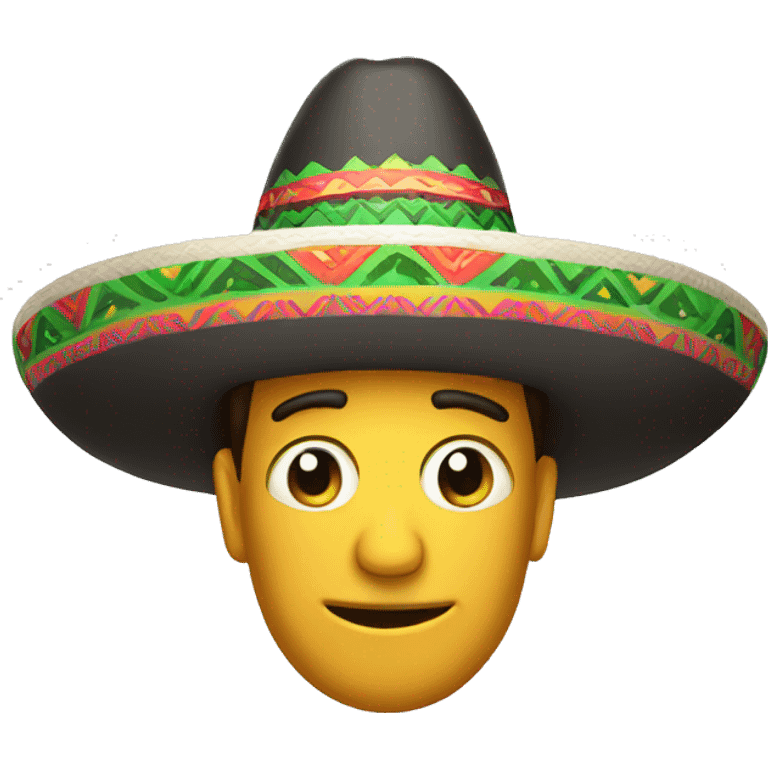 Mexican sombrero emoji