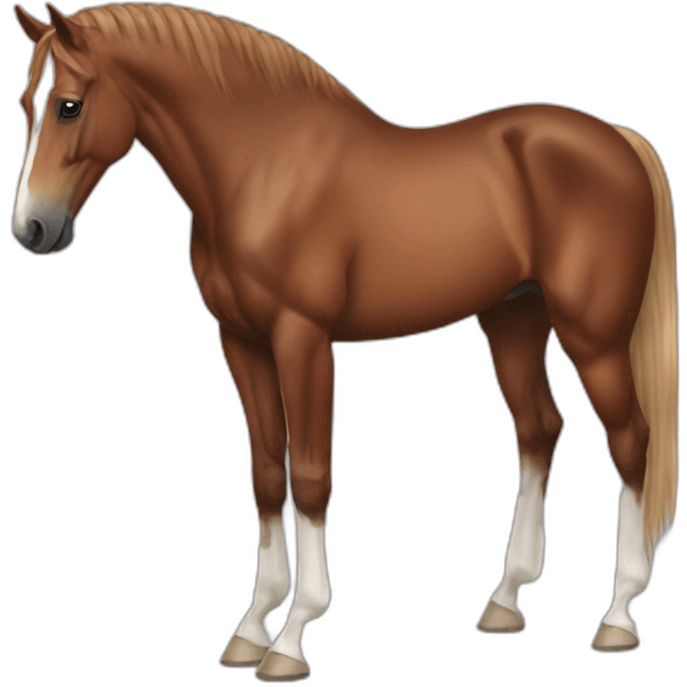 saddlebred horse emoji