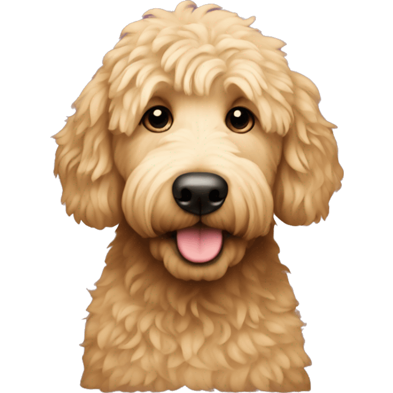 Golden doodle emoji