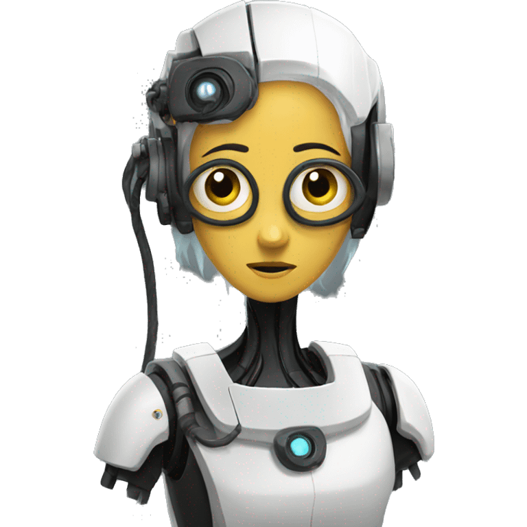 Glados from portal emoji