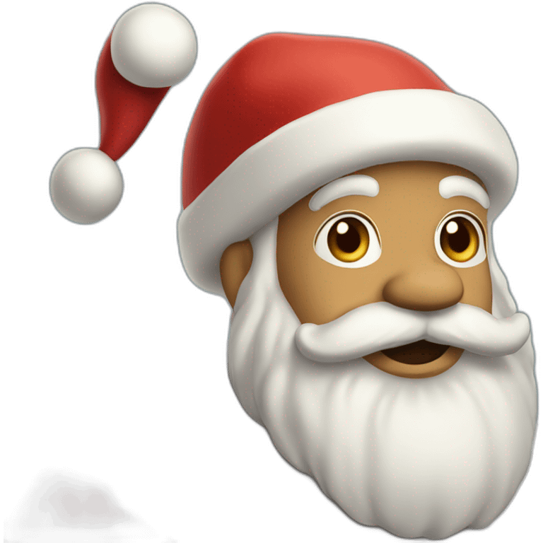 santa claus borracho emoji