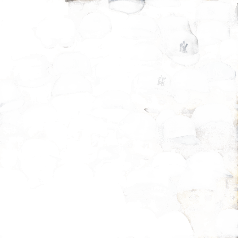 Emoji homme blanc, mal rasé et moustache noir, casquette yankees  emoji