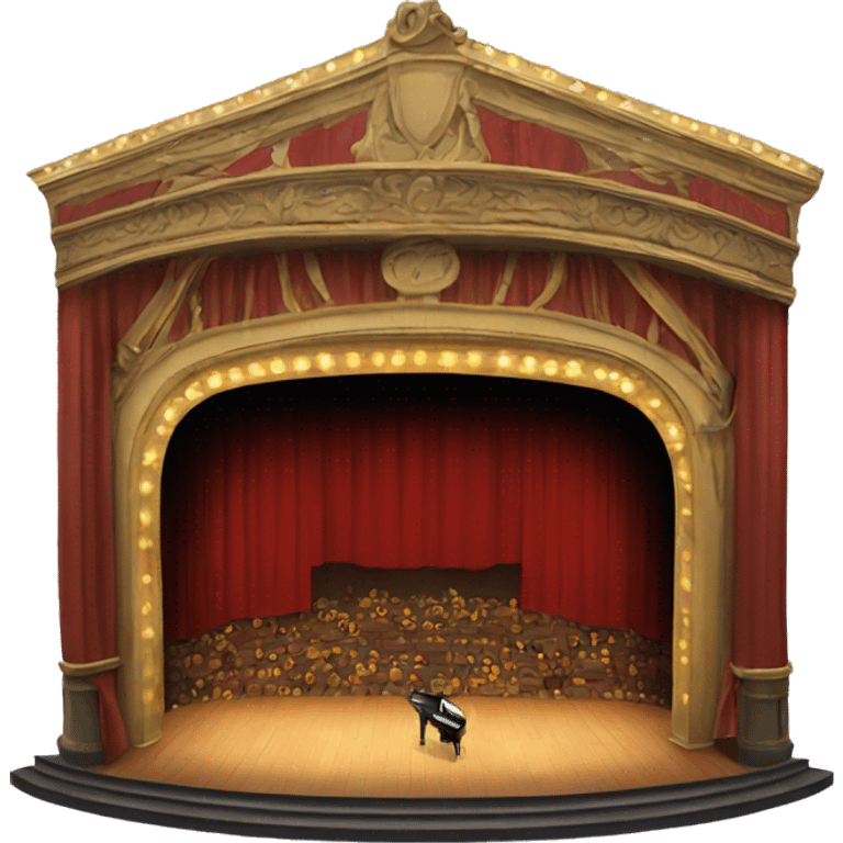 Broadway stage emoji