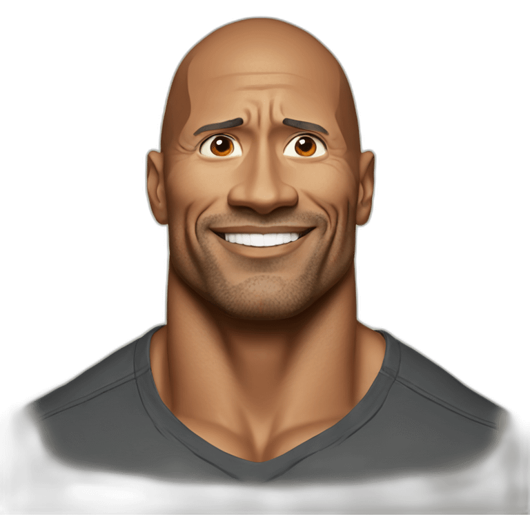 DWAYNE JOHNSON emoji