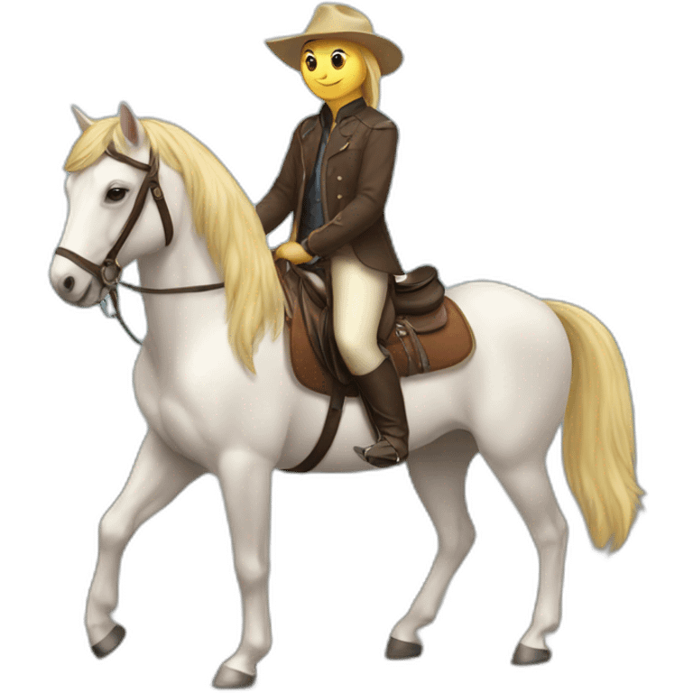 cat on a horse emoji