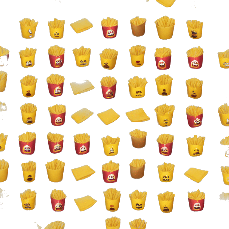 McDonald’s chips emoji