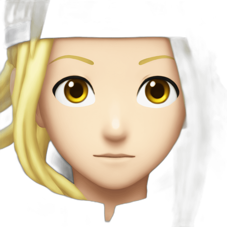 Naruto manga blond emoji