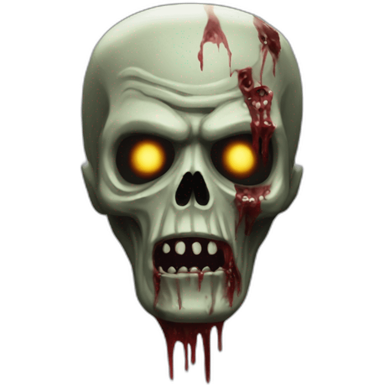 call of duty ghost zombie  emoji