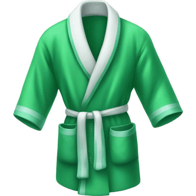 Green house robe  emoji