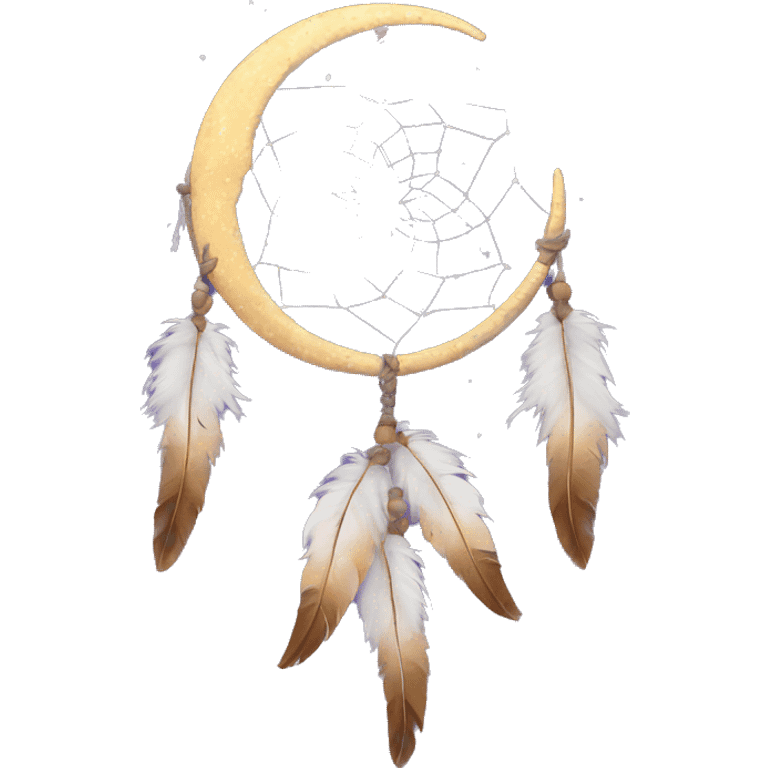 moon-and-stars-dreamcatcher emoji