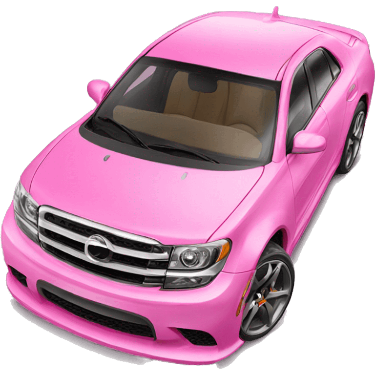 dream car wow pink emoji