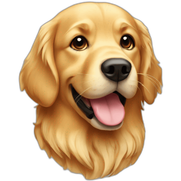 Golden retriever  emoji