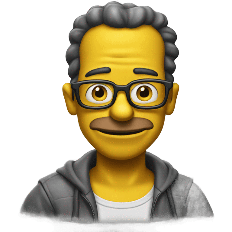 me but in simpsons style  emoji