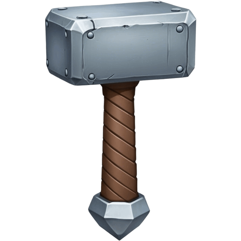 Thor’s hammer emoji