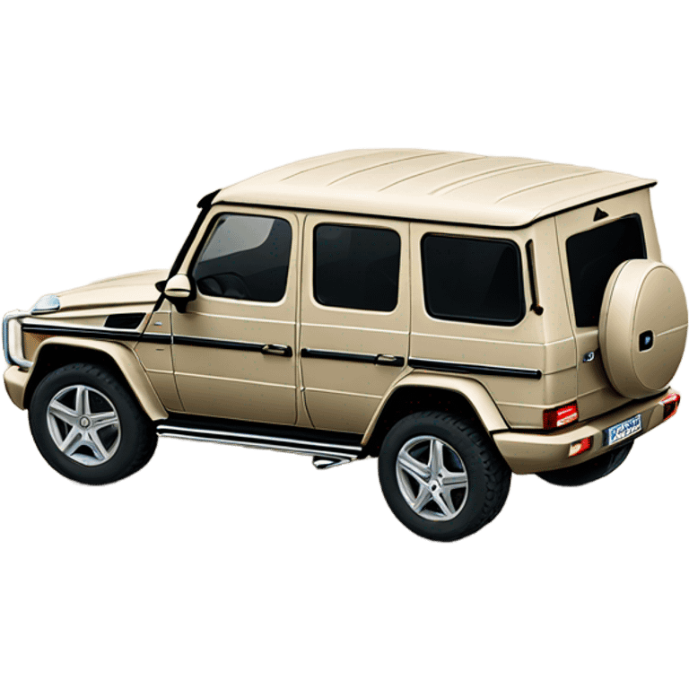 Mercedes G sand colour  emoji