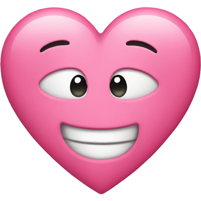 Pink heart emoji emoji