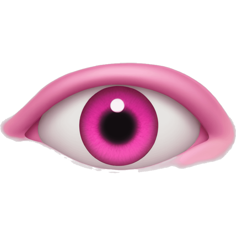 pink eyes emoji