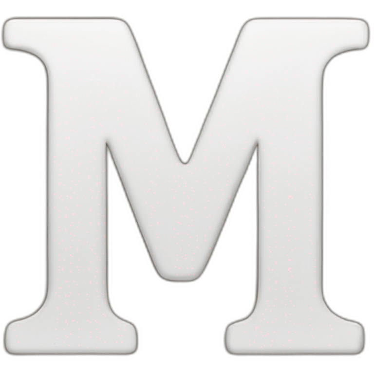 letter m emoji