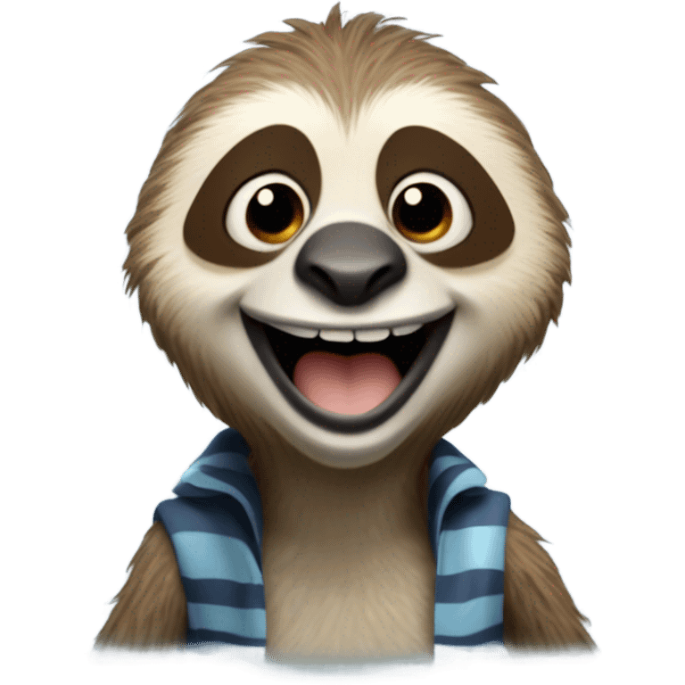 Sid the sloth from ice age emoji