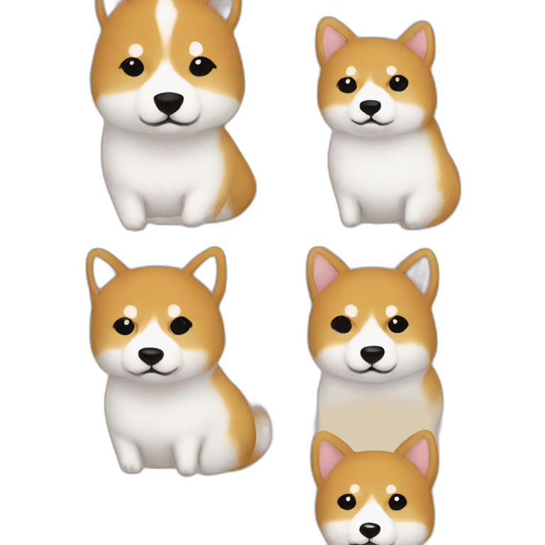 Shiba inu in kigurumi pajamas   emoji