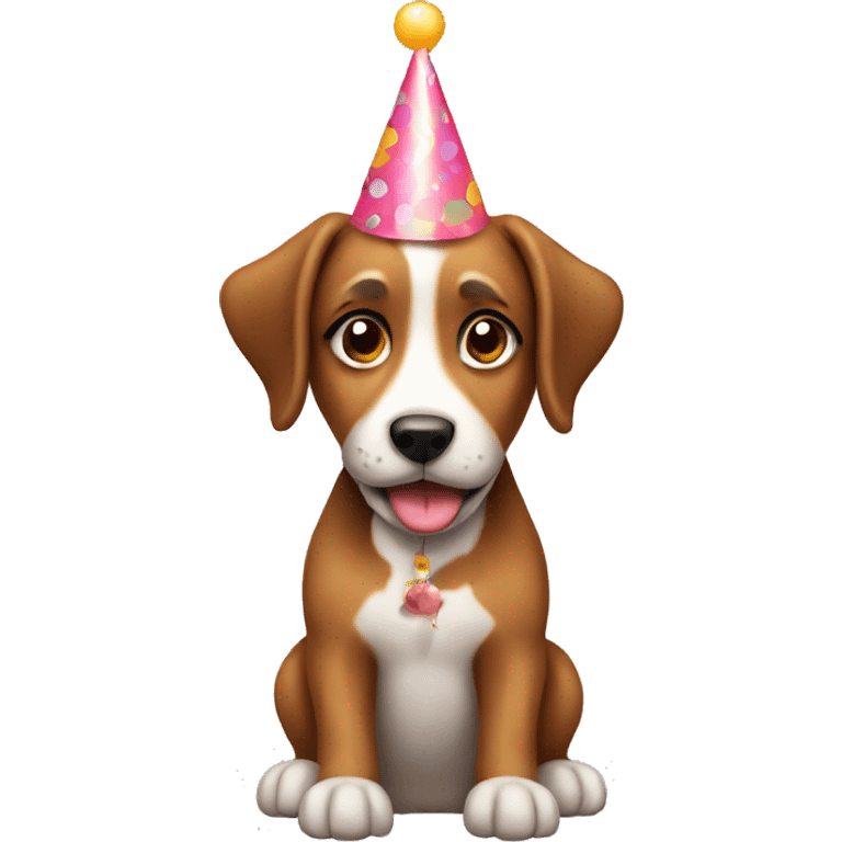 dog birthday emoji