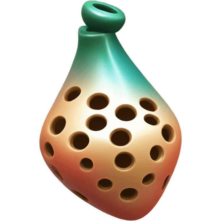 Draw the ocarina  emoji