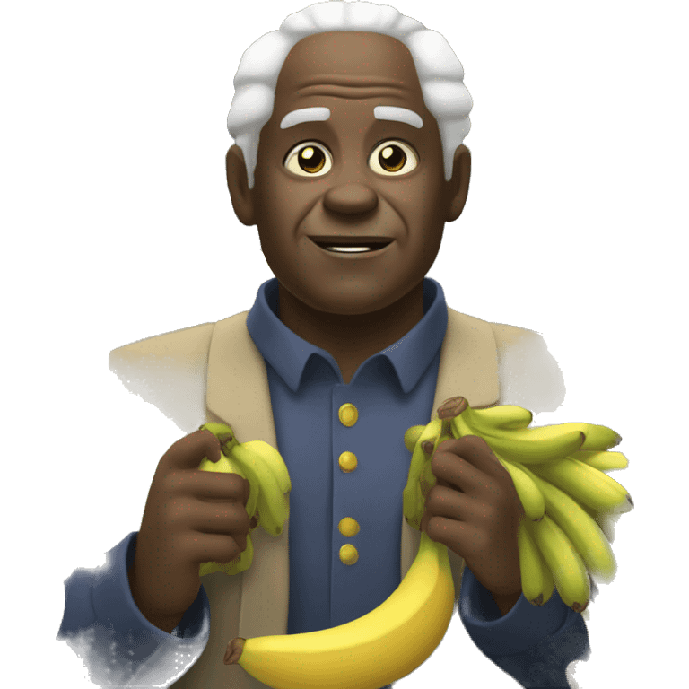 uncle ruckus picking bananas emoji