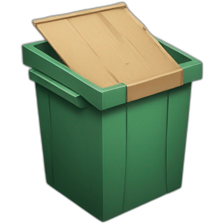 Garbage box emoji