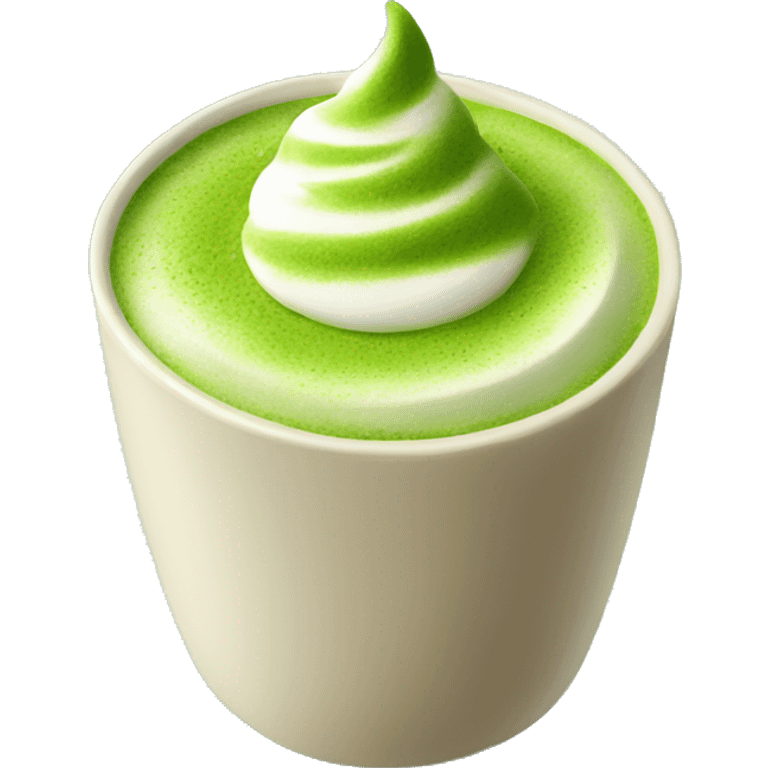 Matcha latte  emoji