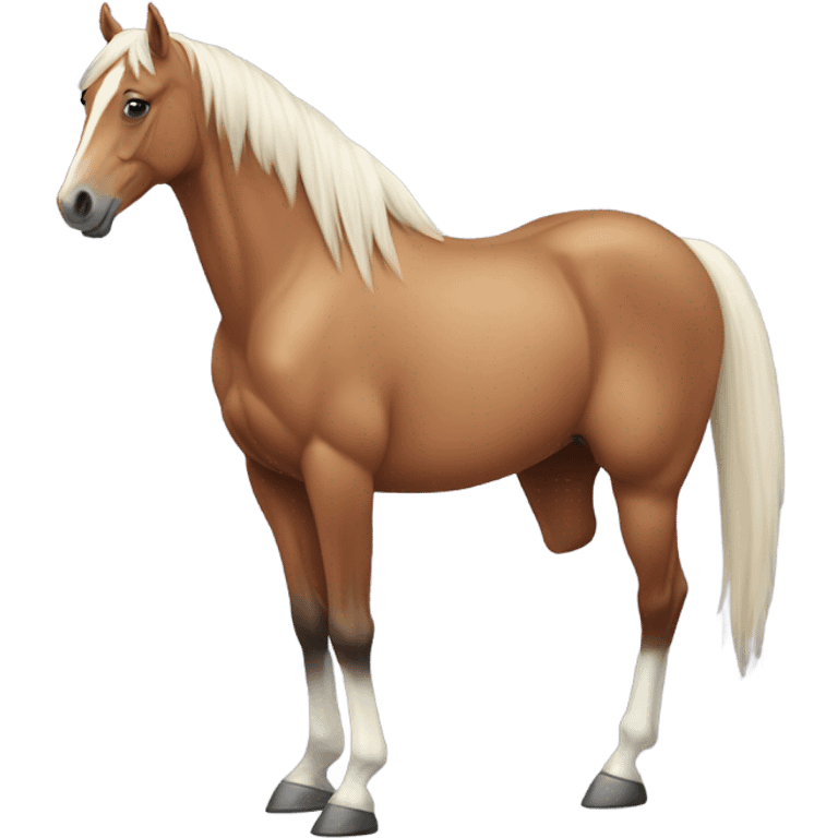 Horse’s butt emoji